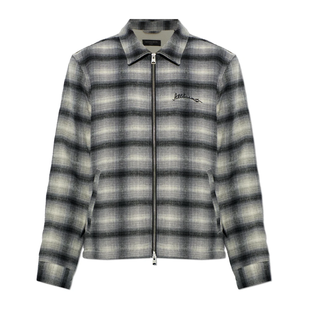 Allsaints Uomo Grigio Giacche, Xl, New,