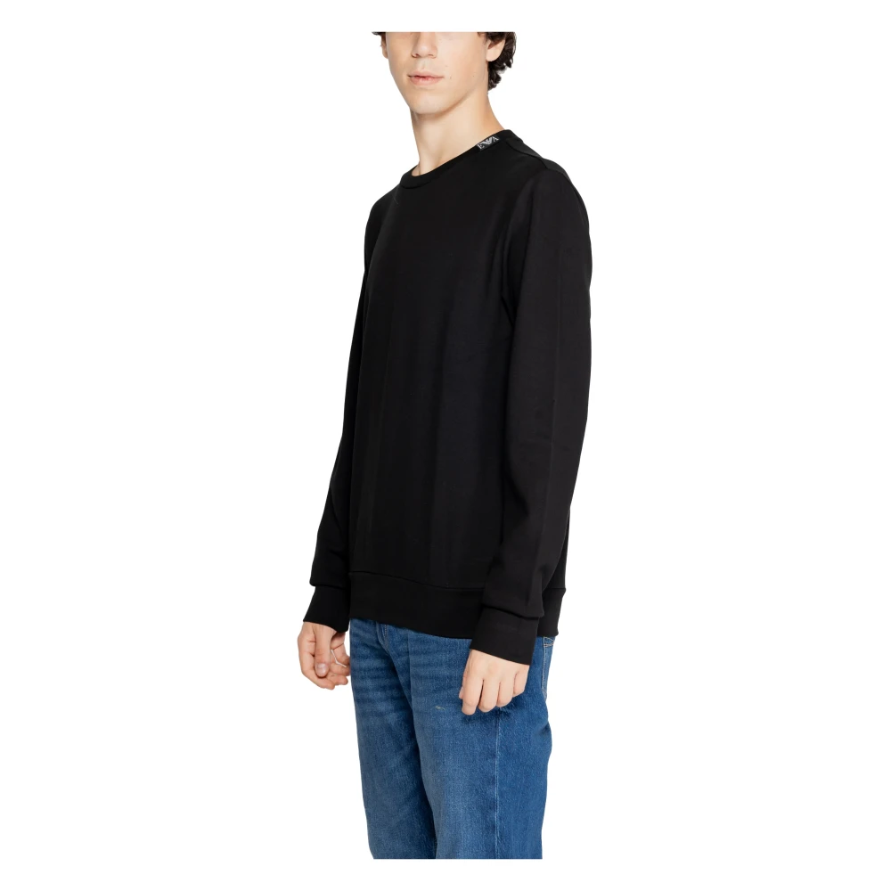 Emporio Armani Mannen Intieme Collectie Herfst Winter 100% Katoen Black Heren