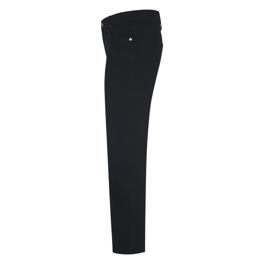TORY BURCH Cropped Kick Flare Broek Black Dames