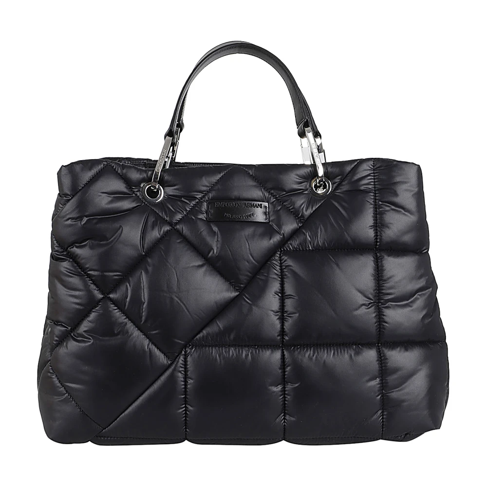 Emporio Armani Stijlvolle Winkelzak voor Jou Black Dames