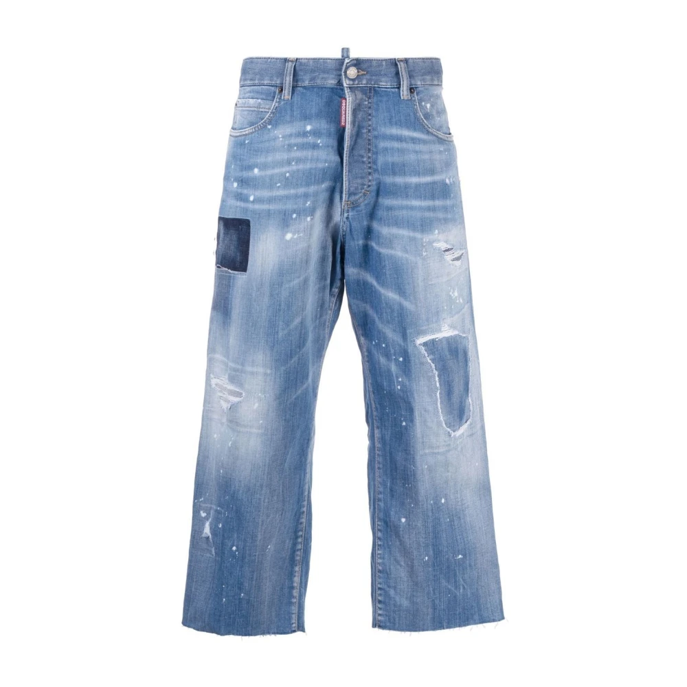 Dsquared2 Klassieke Denim 5-Pocket Jeans Blue Dames