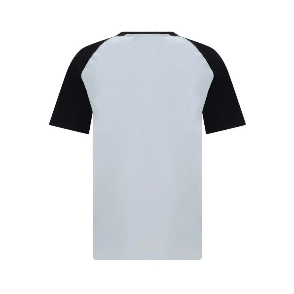 Moschino 3D Logo Baseball Tee White Heren