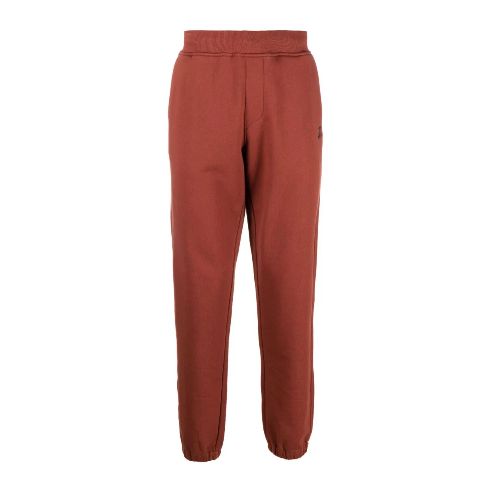 C.p. Company Men's Brown Casual Fitness Jogging Trousers - Sweatpants - S - Trousers
