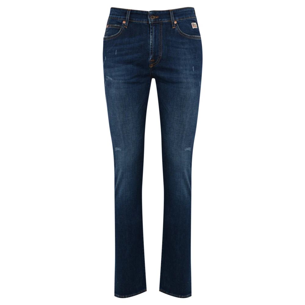 Roy Roger's Donkere Denim Herenbroek Blue Heren