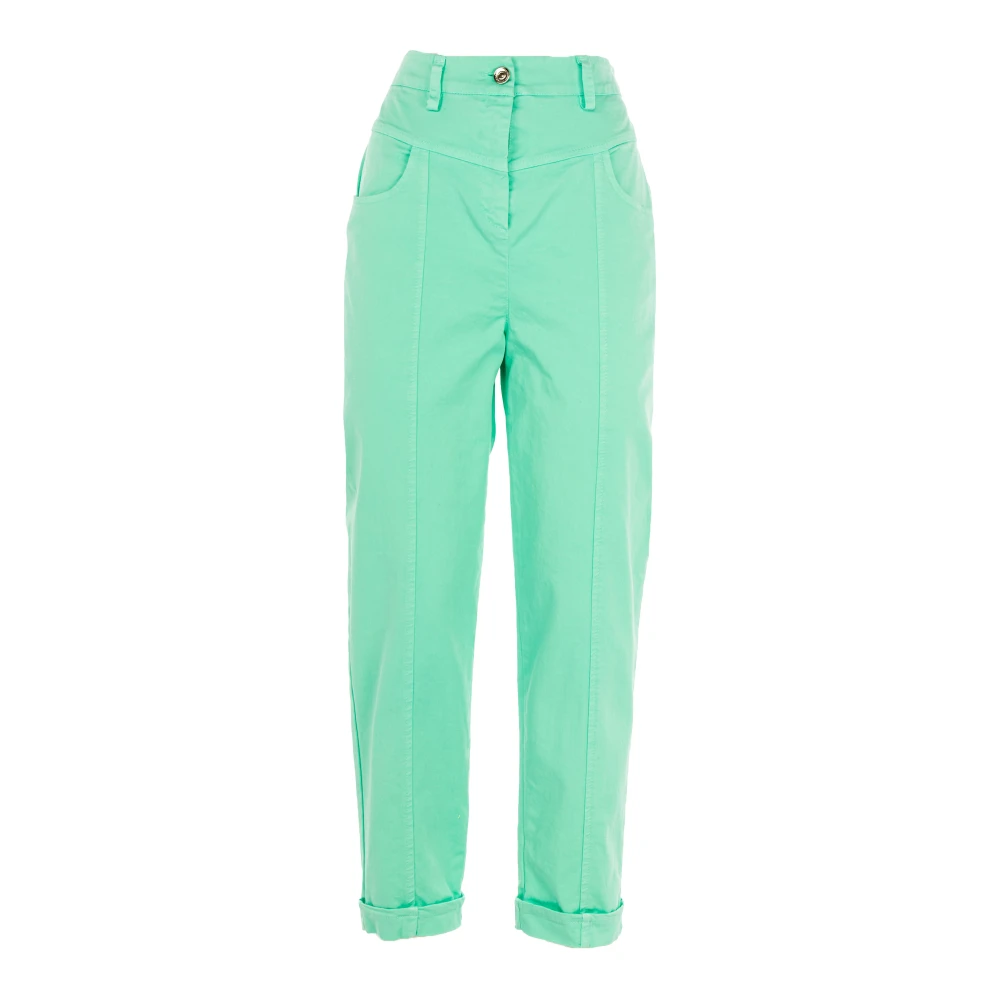 Fracomina Boyfriend Jeans Groen Outlet Prijs Green Dames