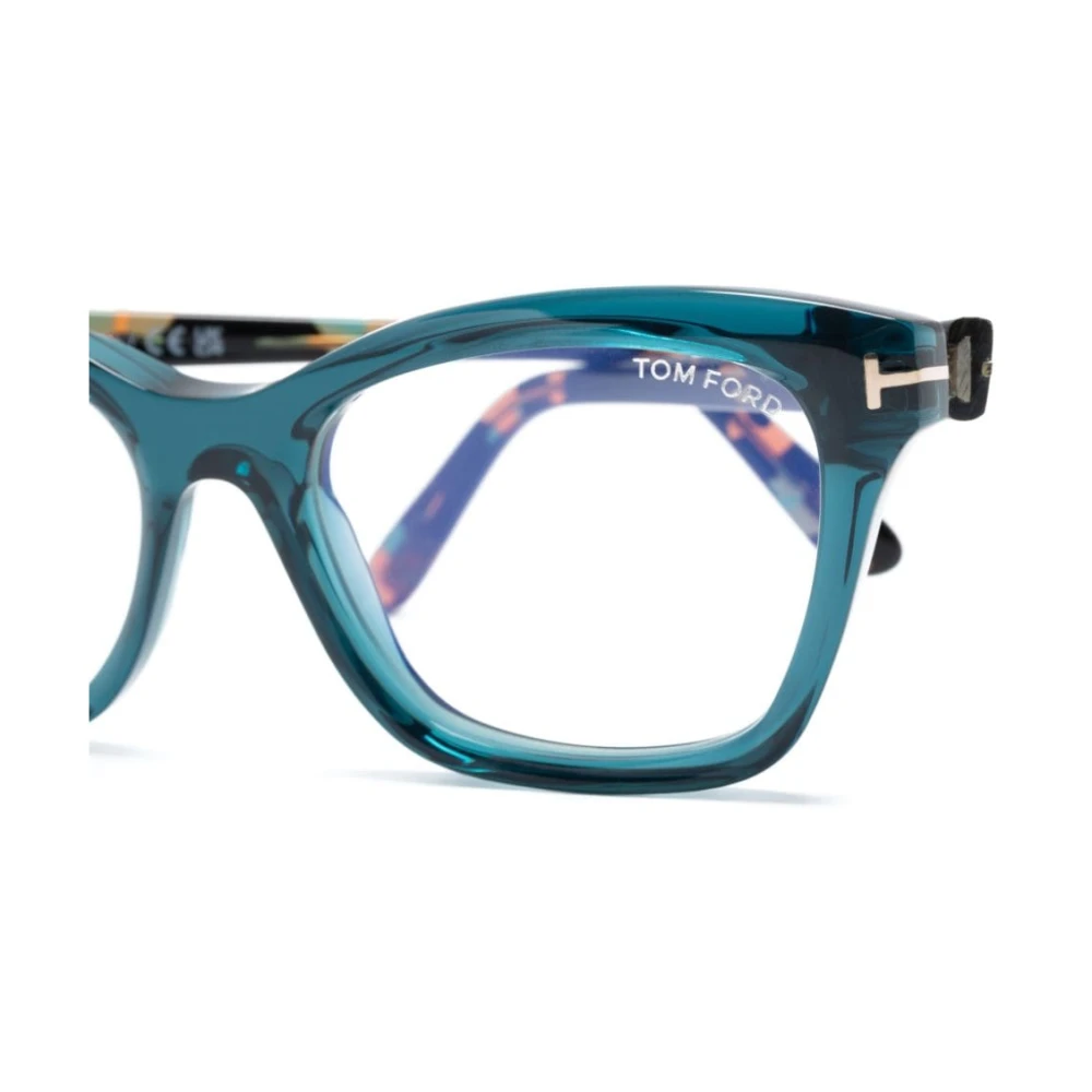 Tom Ford Groen Optisch Montuur Stijlvol en veelzijdig Blue Dames
