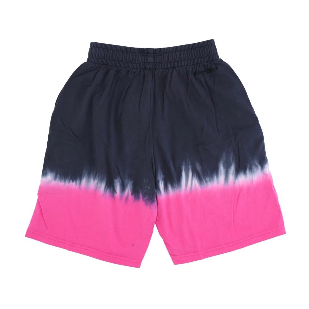 Mitchell & Ness Miami Heat Tie Dye Basketball Shorts Blue Heren