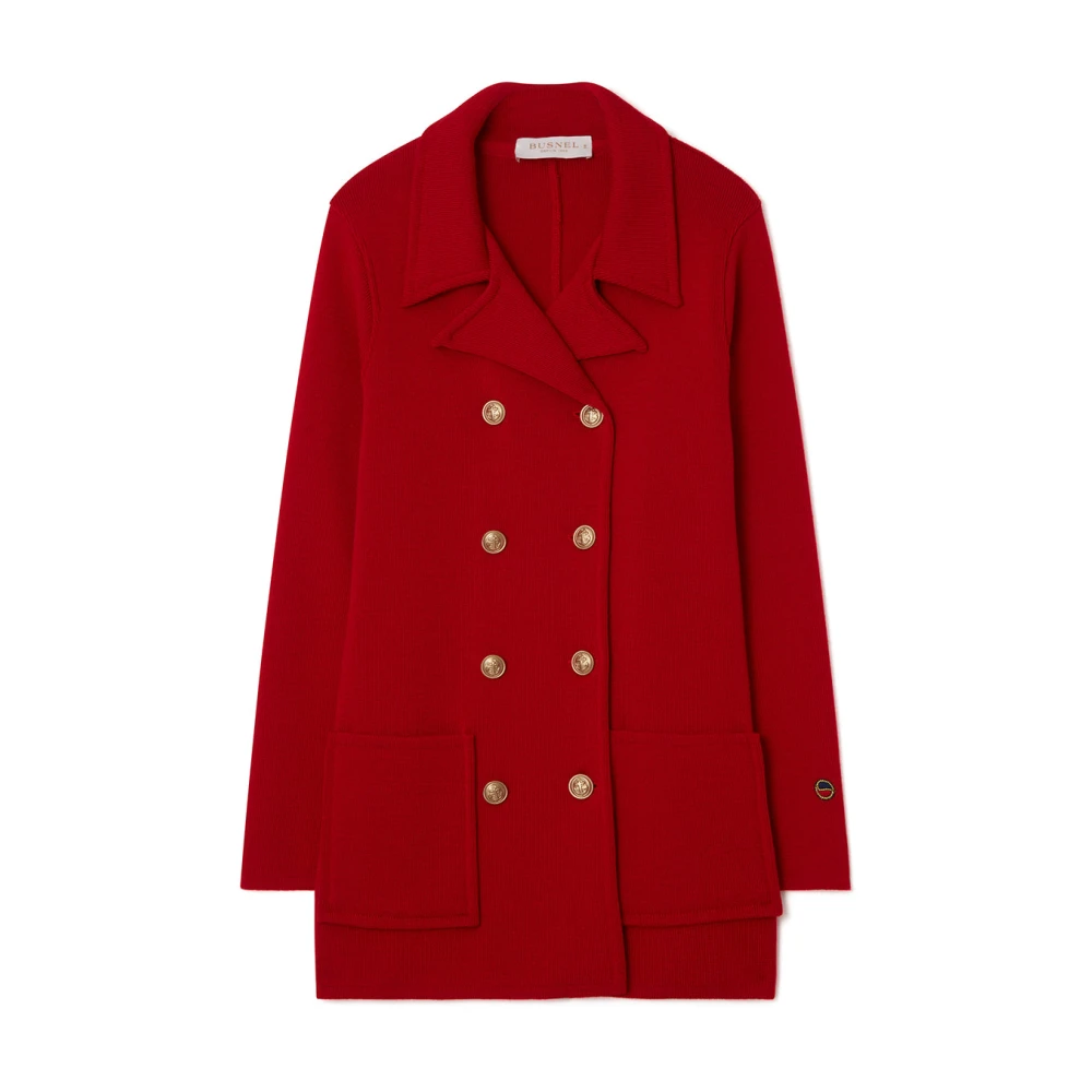 Busnel - Jackets > Blazers - Red - Busnel - Modalova