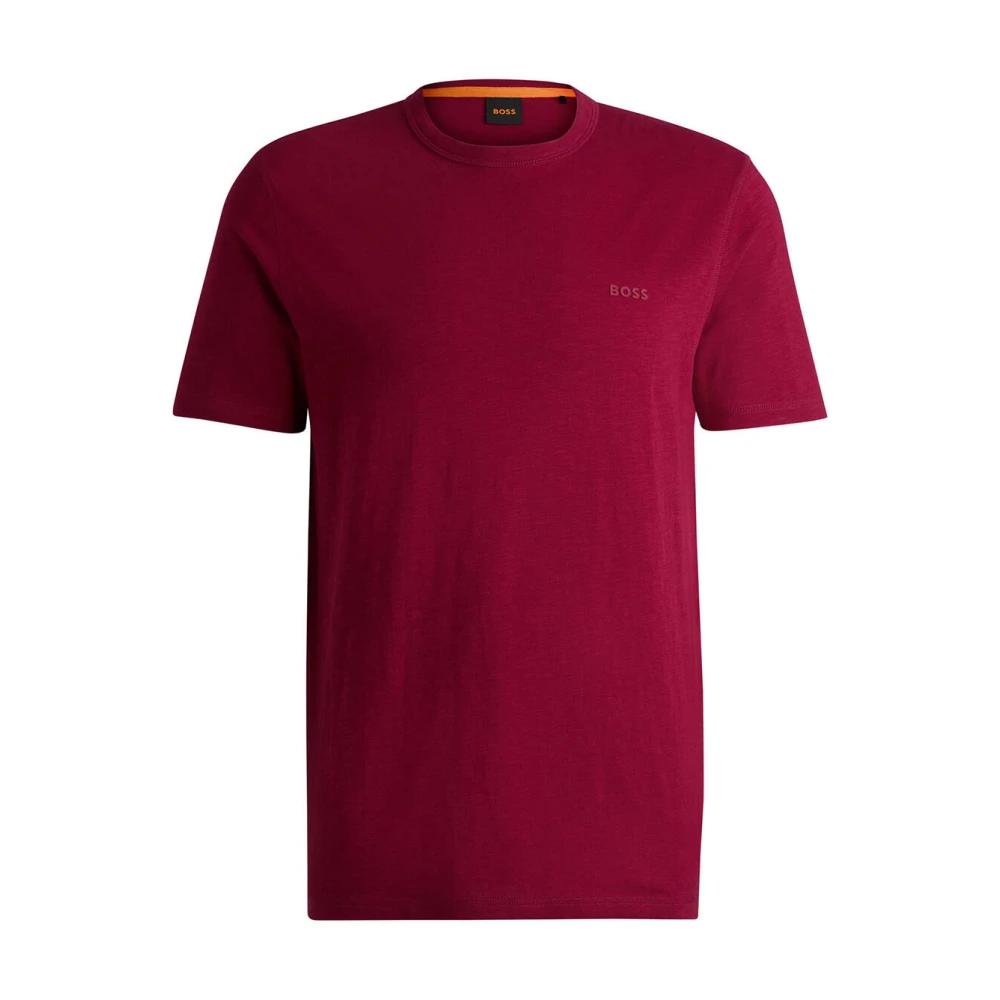 Boss Orange Korte Mouw T-shirt 50508243 Red Heren