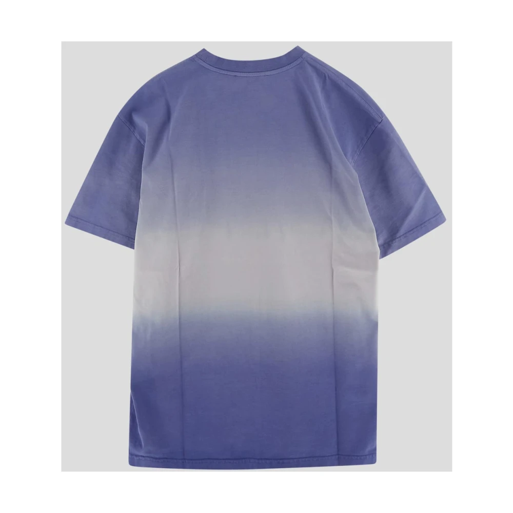 JW Anderson Logo T-shirt Casual Wear Mode Purple Heren