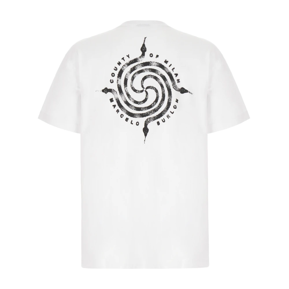 Marcelo Burlon T-Shirts White Heren