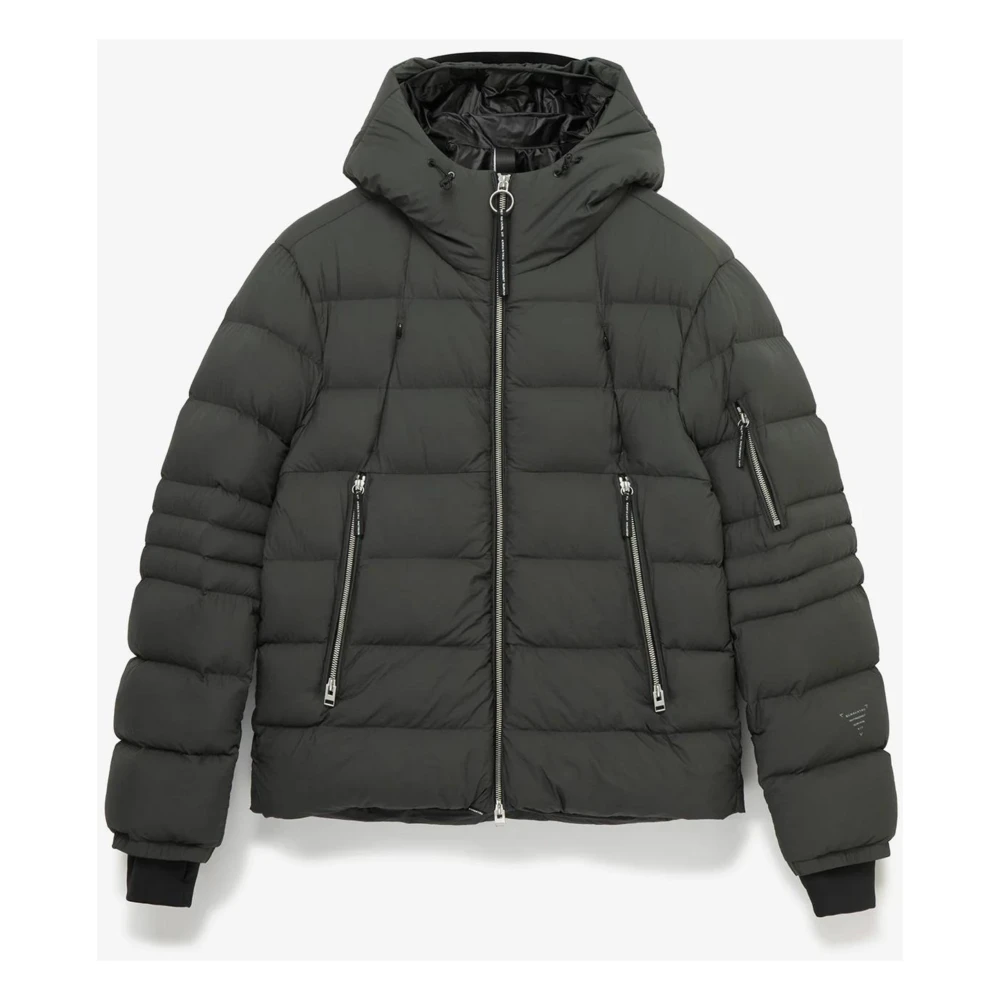 Krakatau Qm487 Parka Donkergroen Gray Heren
