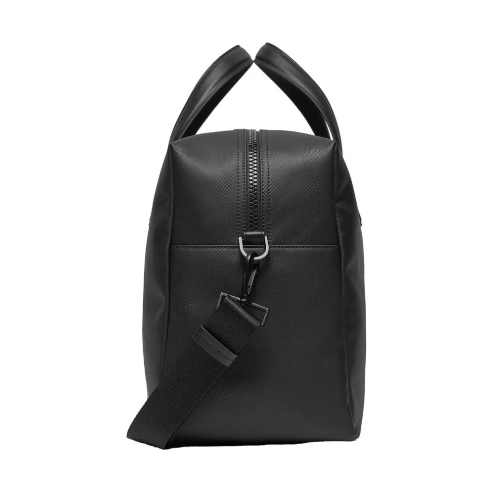 Calvin Klein Zwarte Laptoptas met Schouderband Black Heren