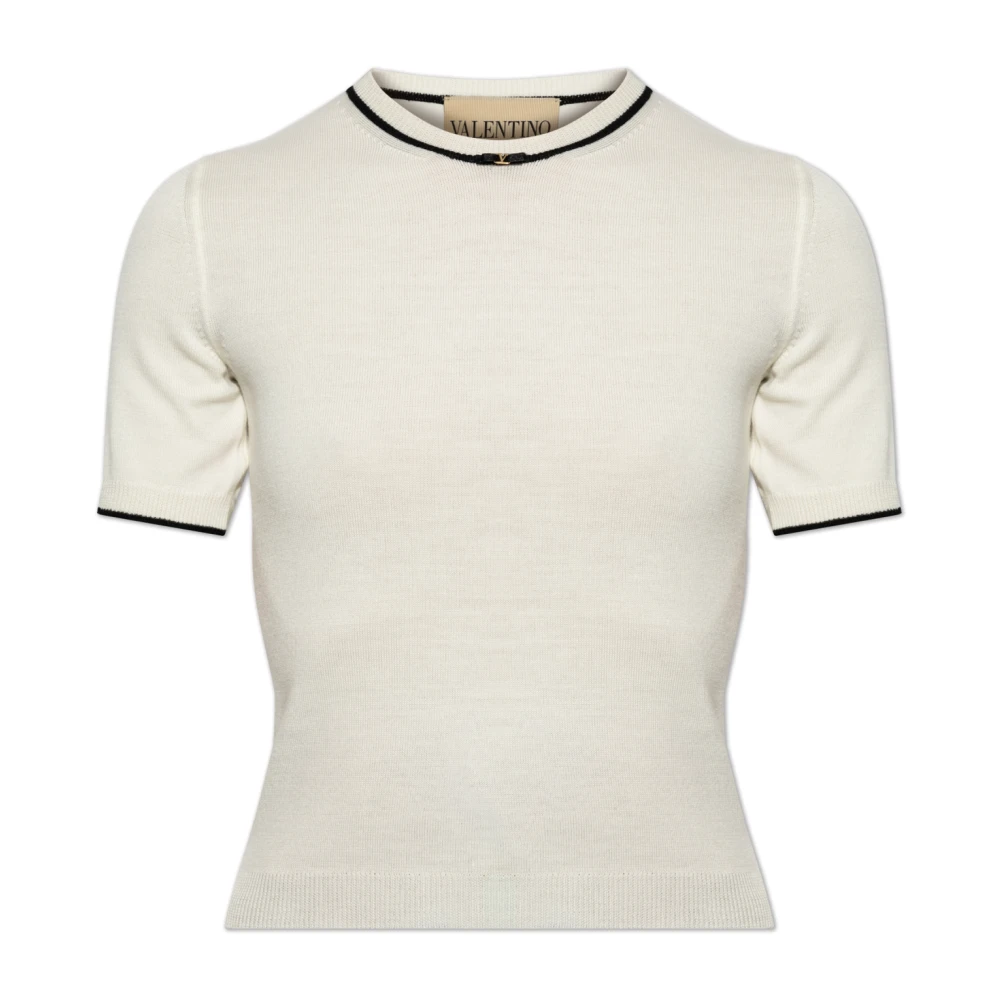 Valentino Garavani Donna Beige Maglie, S, New,