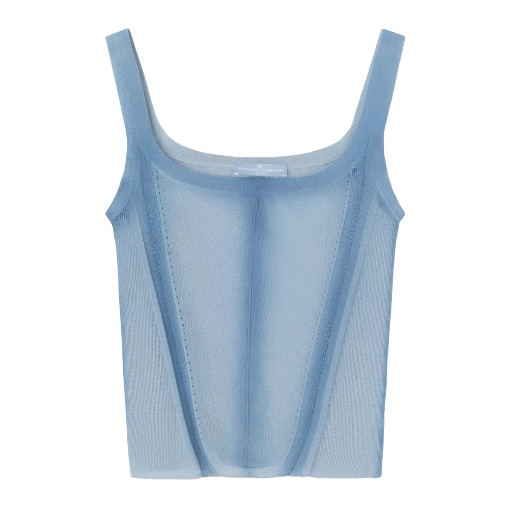Tops > Sleeveless Tops - - Ermanno Scervino - Modalova