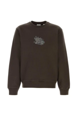 Broderad logotyp Crewneck Sweatshirt