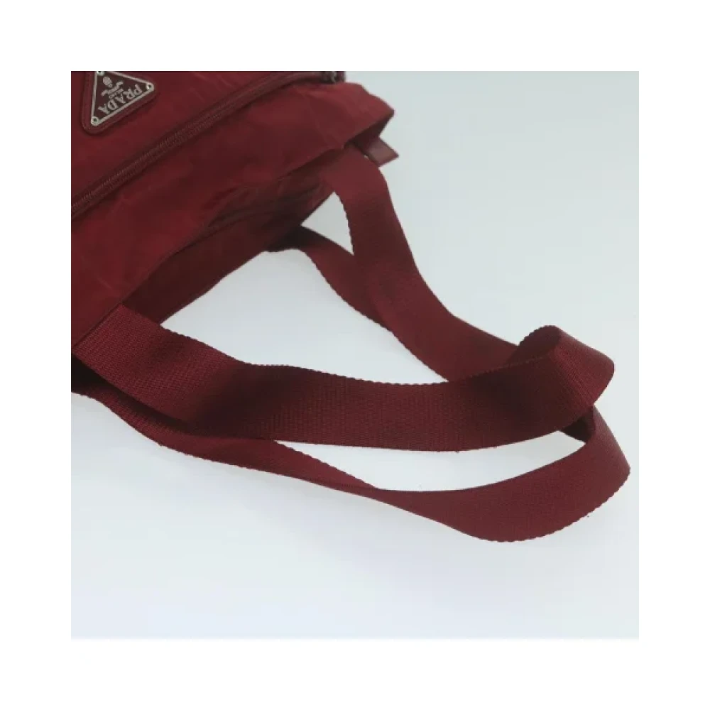 Prada Vintage Pre-owned Fabric prada-bags Red Dames