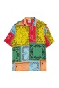 chemise-jaune-a-blocs-de-couleur