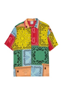 yellow-colour-block-shirt