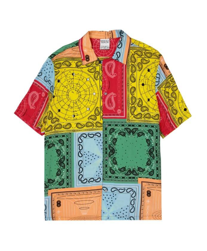 chemise-jaune-a-blocs-de-couleur