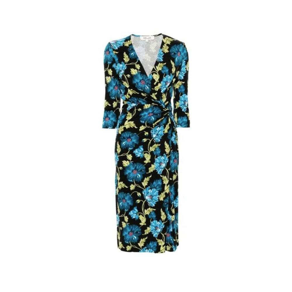 Diane Von Furstenberg Multicolor Stylish Dress - Female - Midi Dresses - S - Dresses
