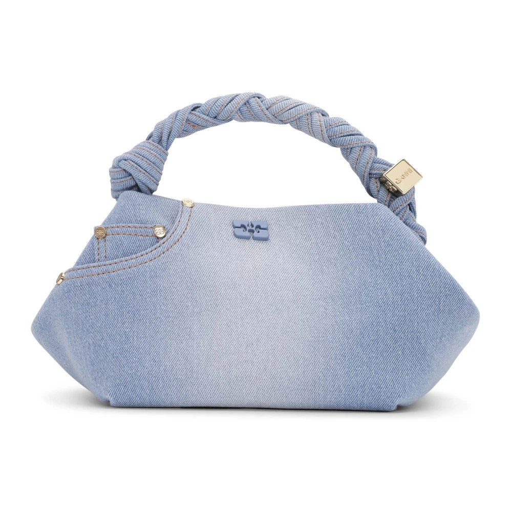 Denim Bou Bag med Butterfly Logo