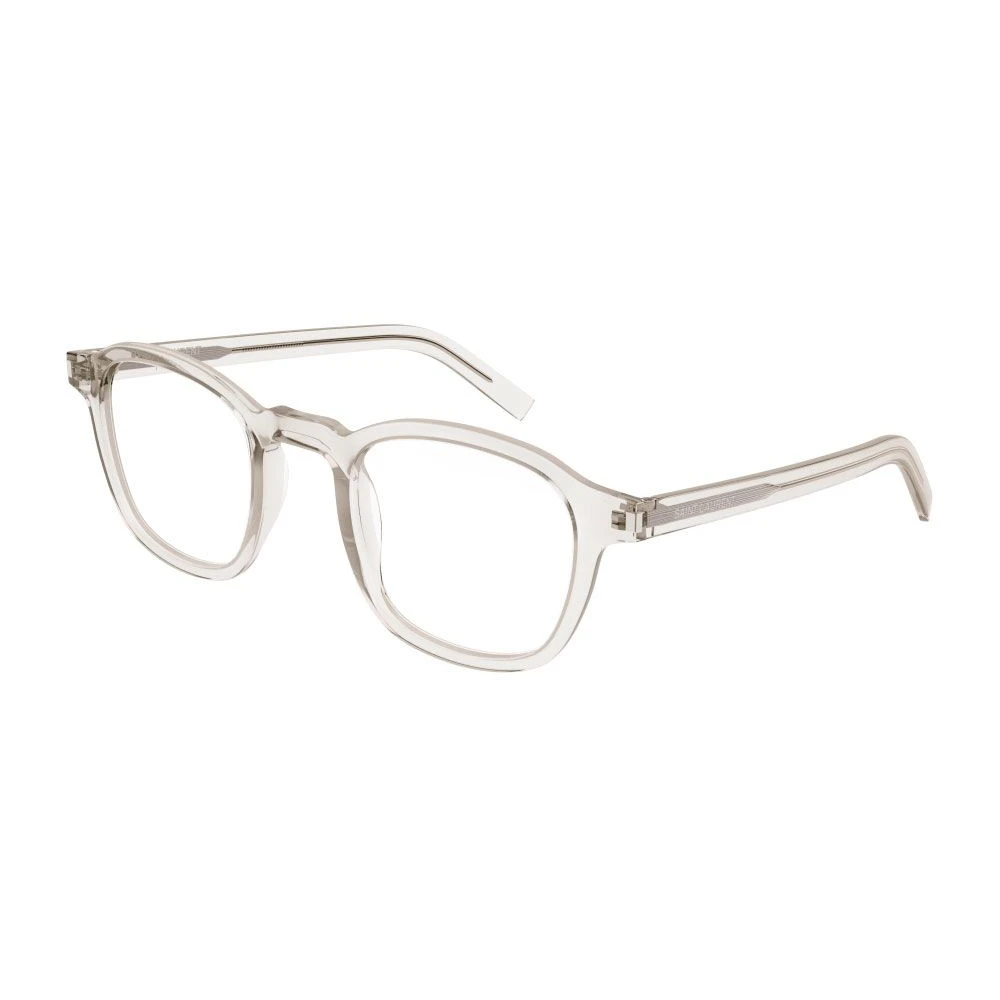 Saint Laurent Unisex Gray Slim Optical Glasses