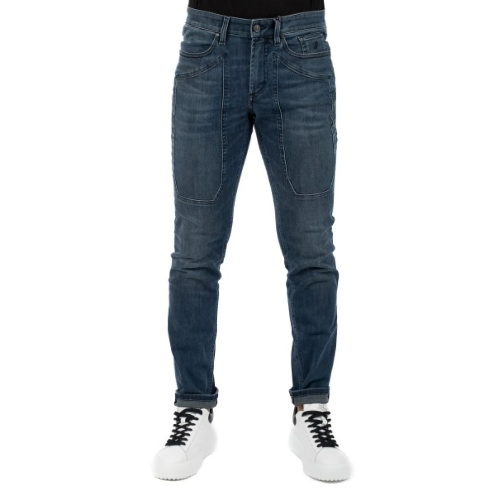 Jeckerson Mannelijk Blauw Jeans Heren, W32, Katoen, John Jeans