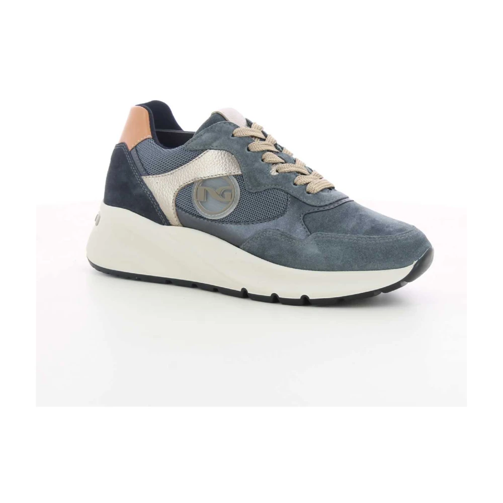 Nerogiardini Dames Jeans Schoenen Blue Dames