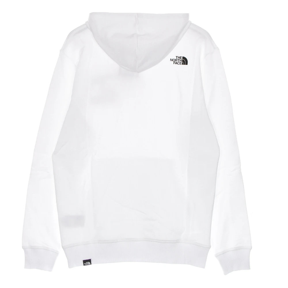 The North Face Witte Fijne Hoodie Lange Mouw Sweatshirt White Heren