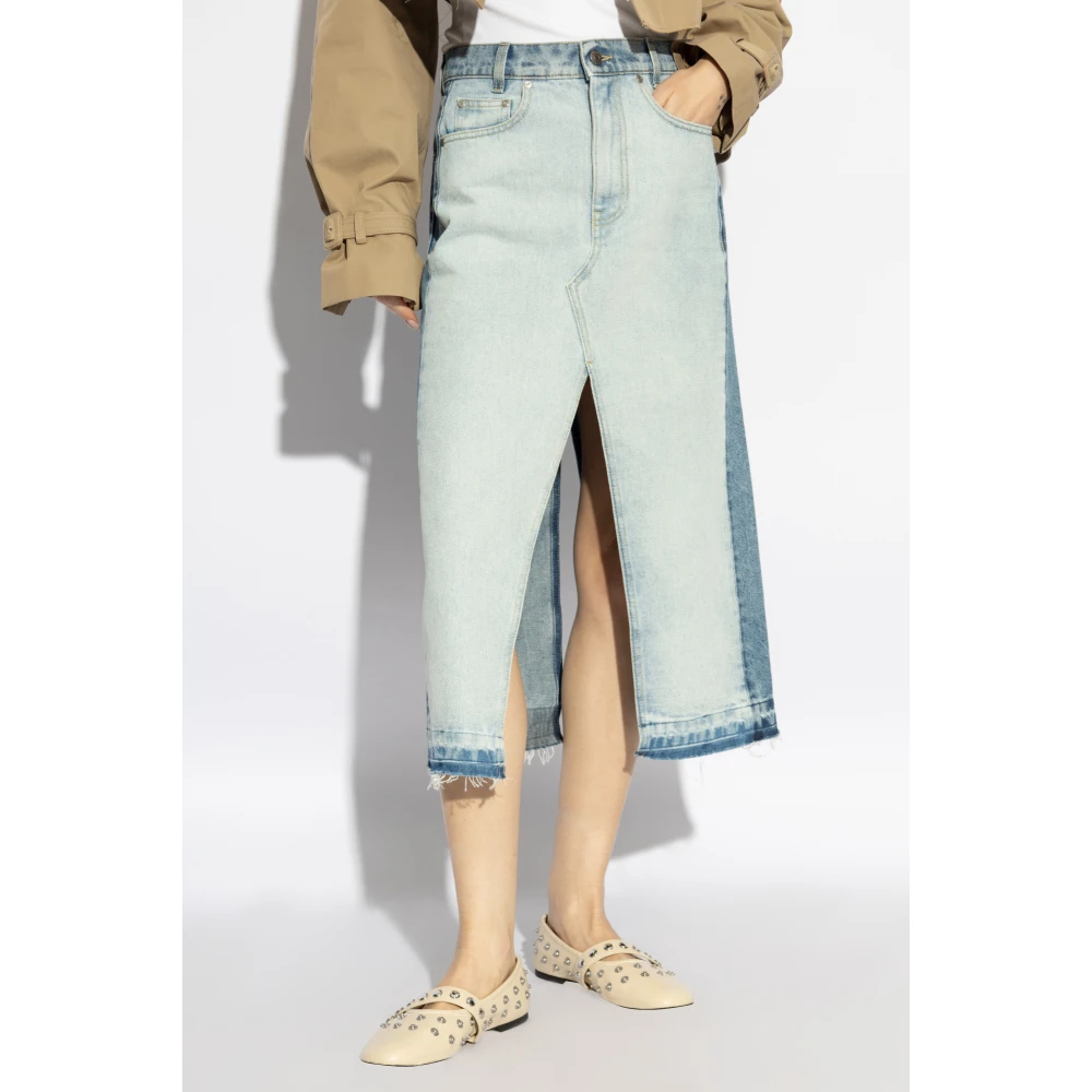 Stella Mccartney Denim rok Blue Dames