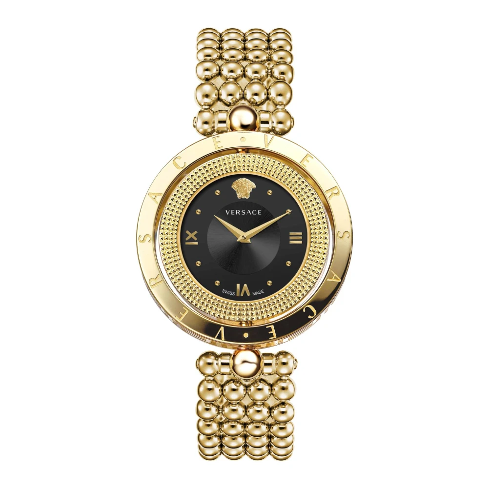 Versace Yellow Watches, Female, One Size, Women`S Watch