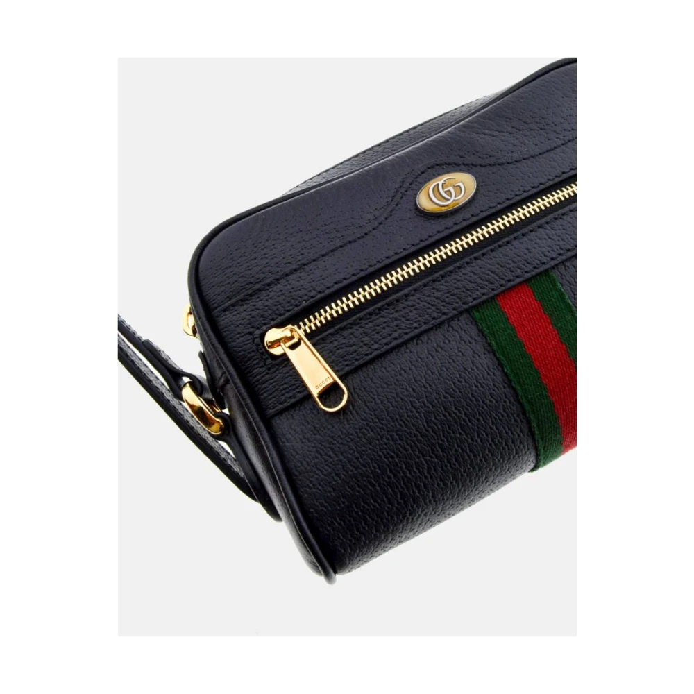 Gucci Ophidia Bandolier Tas Black Dames