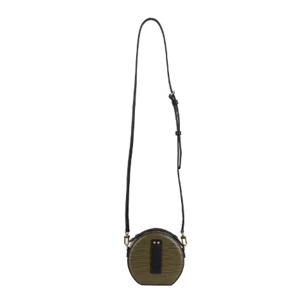 Louis Vuitton Vintage Pre-owned Leather louis-vuitton-bags Green Dames