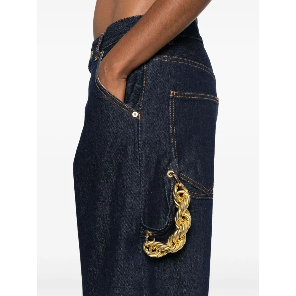 Darkpark Blauwe Denim Lisa Wijde Jeans Blue Dames