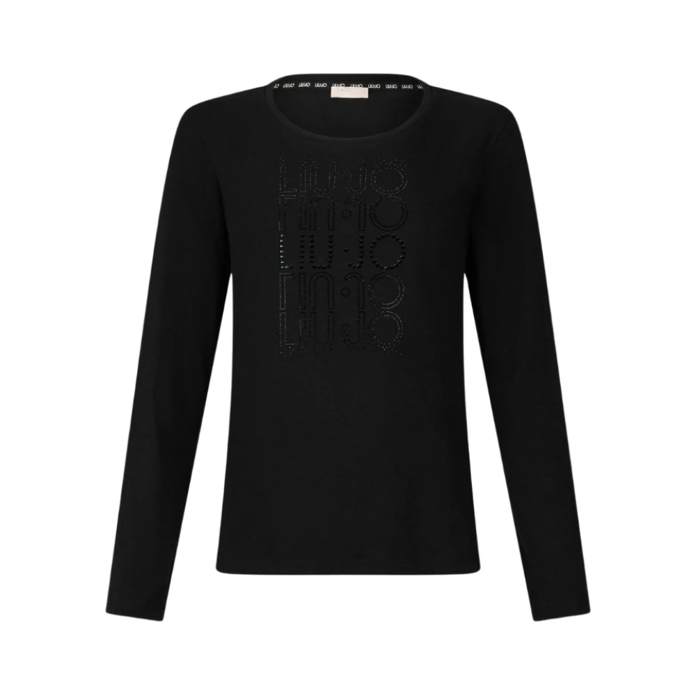 Liu Jo Women's Black Ecs T-Shirt Moda M/L