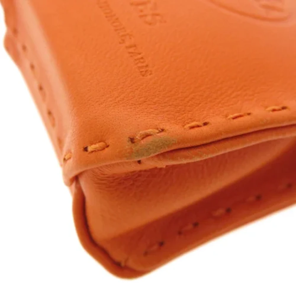 Hermès Vintage Pre-owned Fabric key-holders Orange Dames