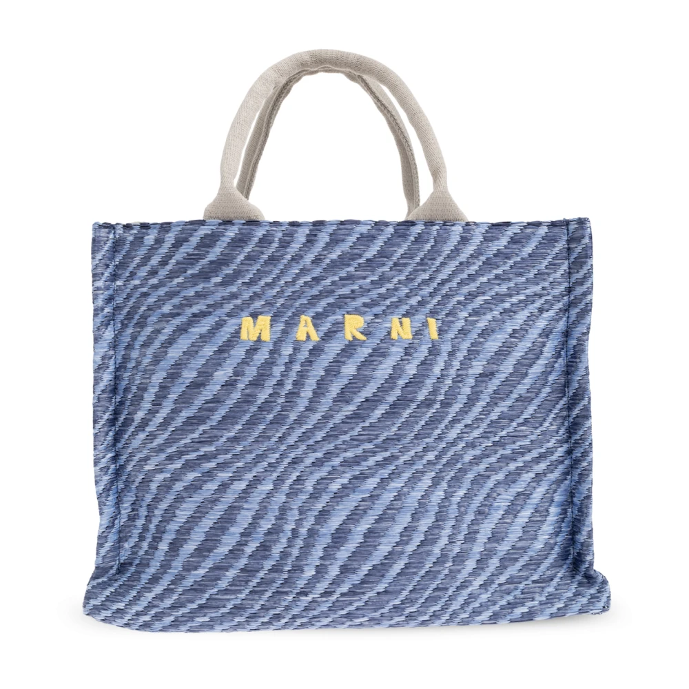 Marni Women's Blue Shopping Bags, One Size, Shoulder Bag