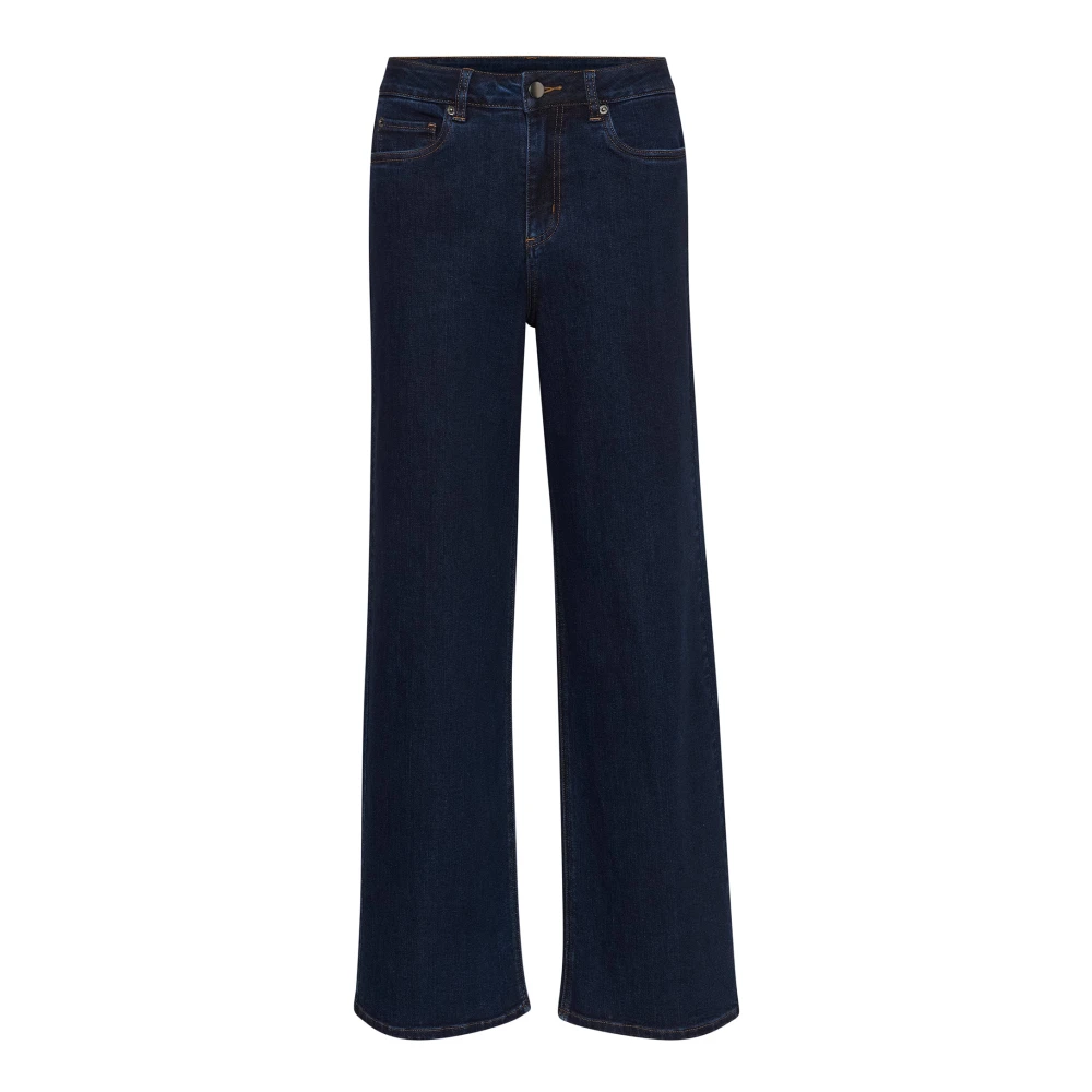 Kaffe - Jeans > Wide Jeans - Blue - Kaffe - Modalova