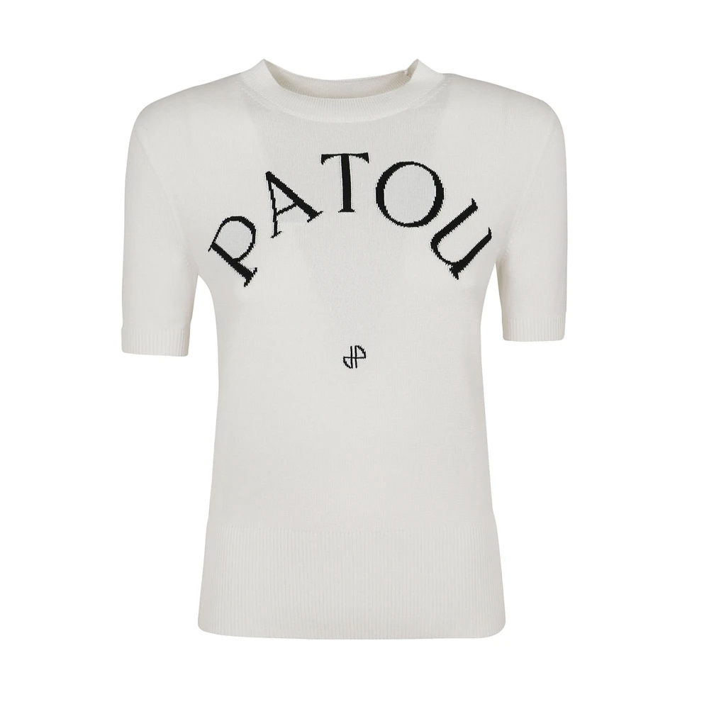 Patou Witte T-shirts & Polo's voor vrouwen White Dames