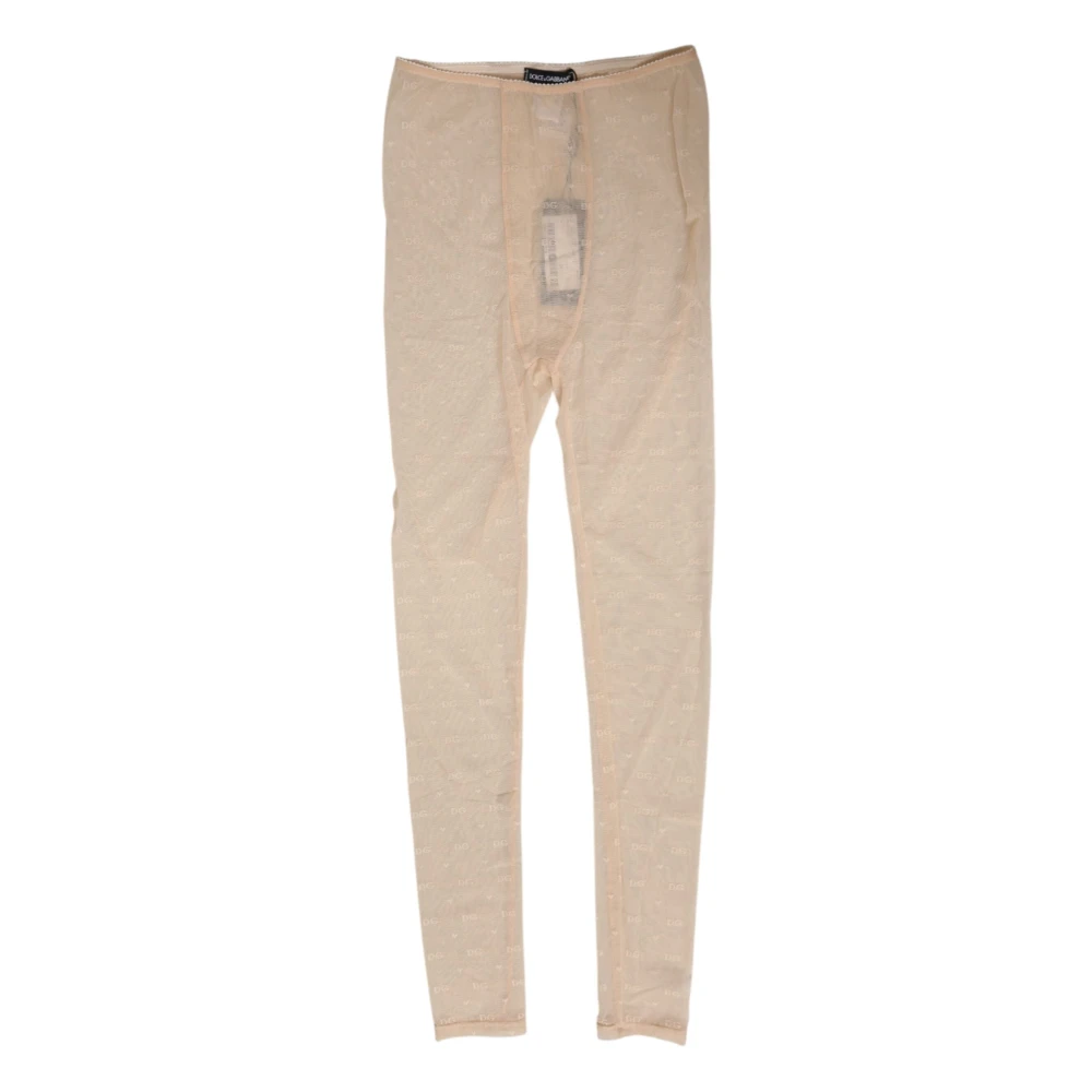 Dolce & Gabbana Women's Beige Leggings, S, Leggings Trousers