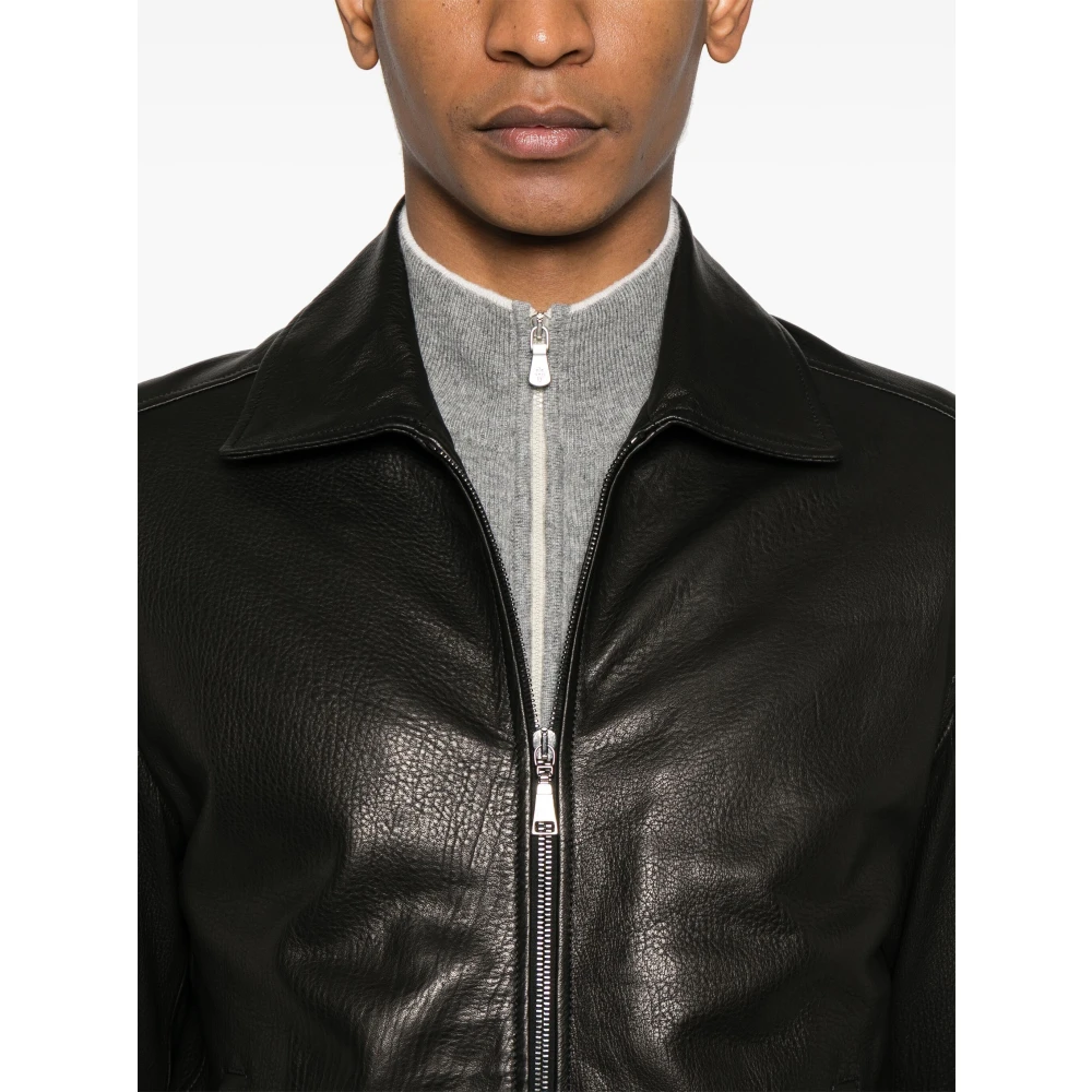 Tagliatore 'Jaxon' leren jas Black Heren