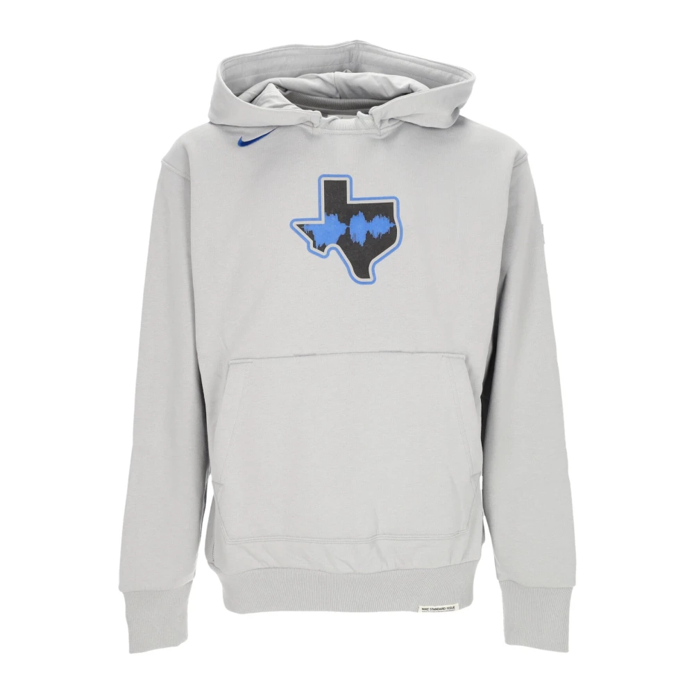 Nike Dallas Mavericks Lichtgewicht Hoodie Gray Heren