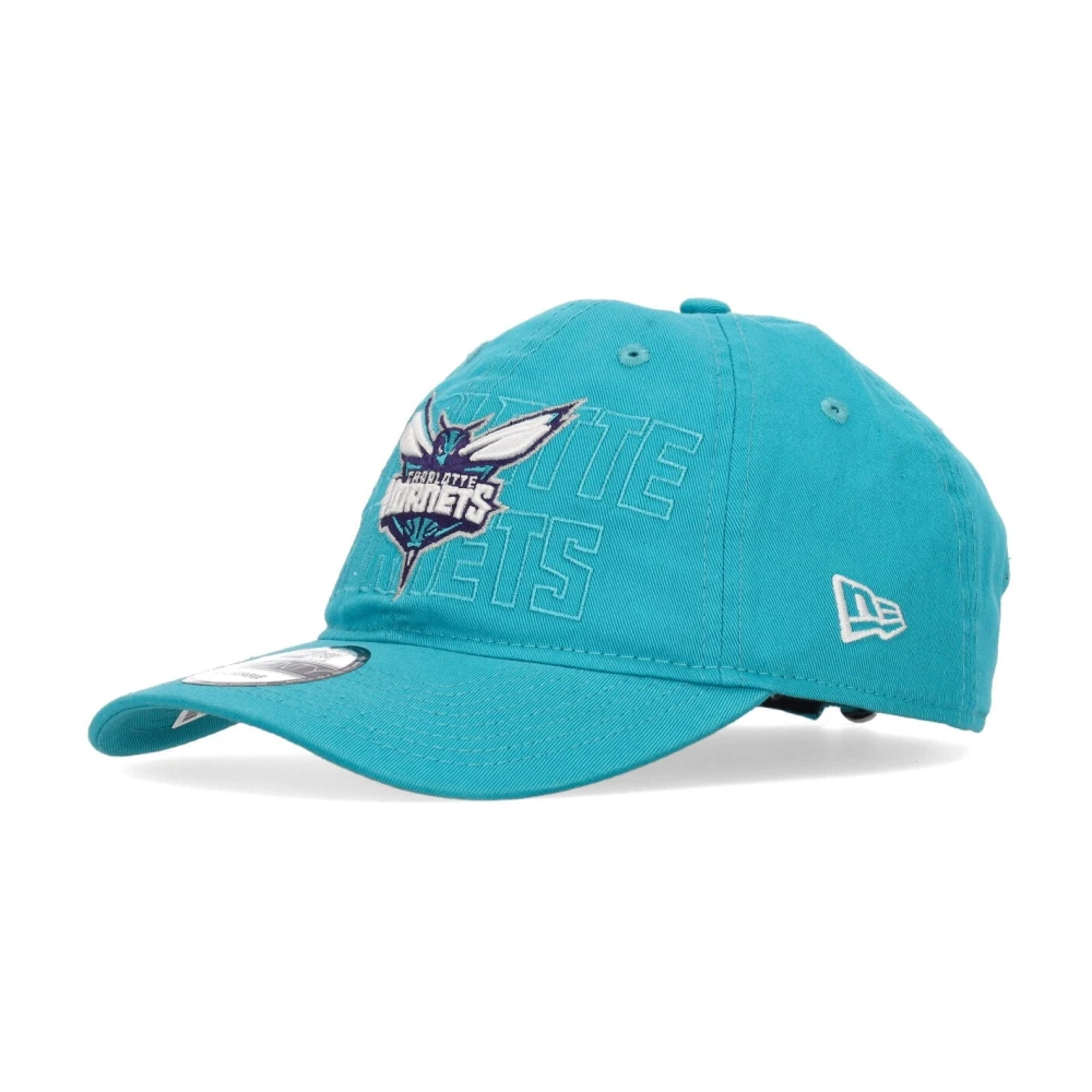 New era NBA Draft Gebogen Klep Pet Charlotte Hornets Blue Heren