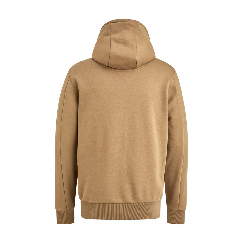 PME Legend Cross Fleece Hoodie voor Mannen Brown Heren