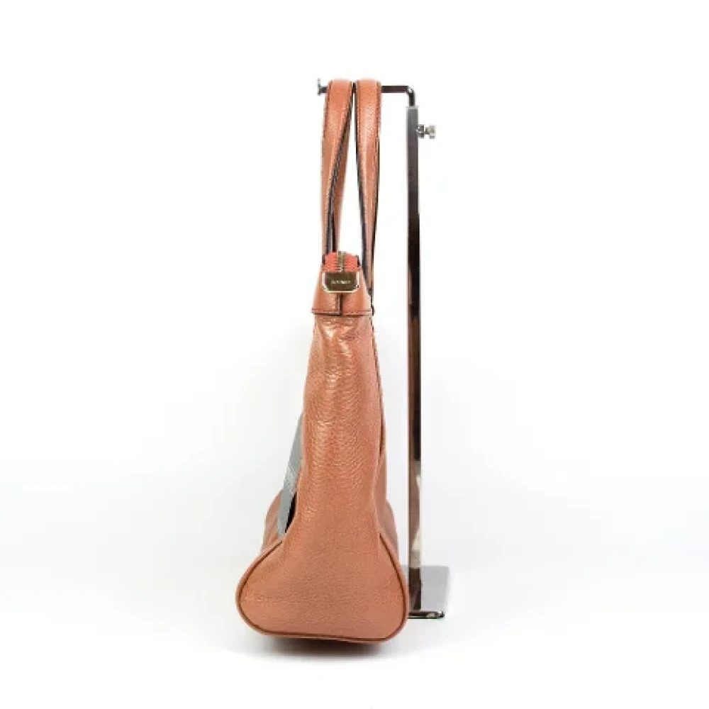 Gucci Vintage Pre-owned Fabric gucci-bags Brown Dames