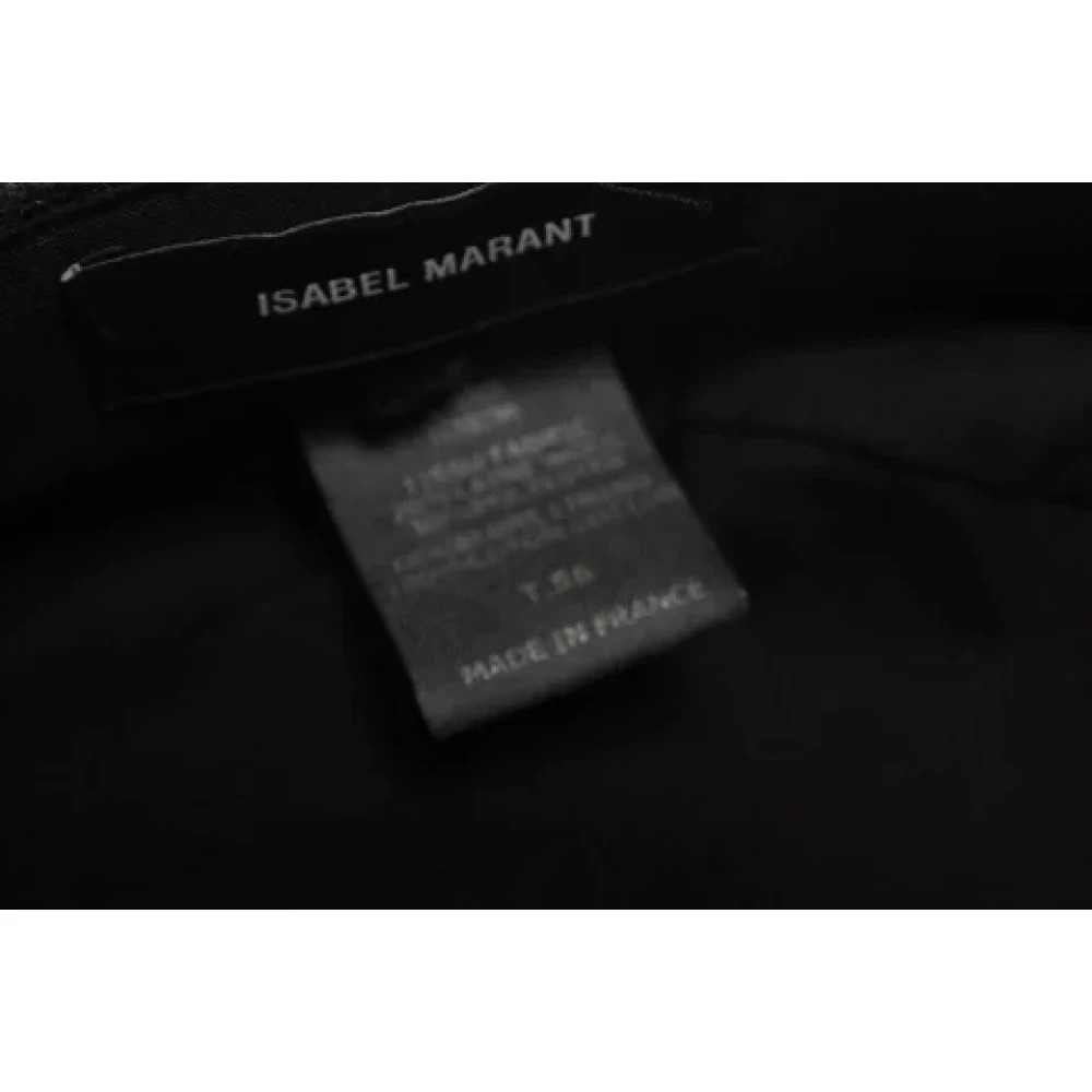 Isabel Marant Pre-owned Wool hats Gray Dames