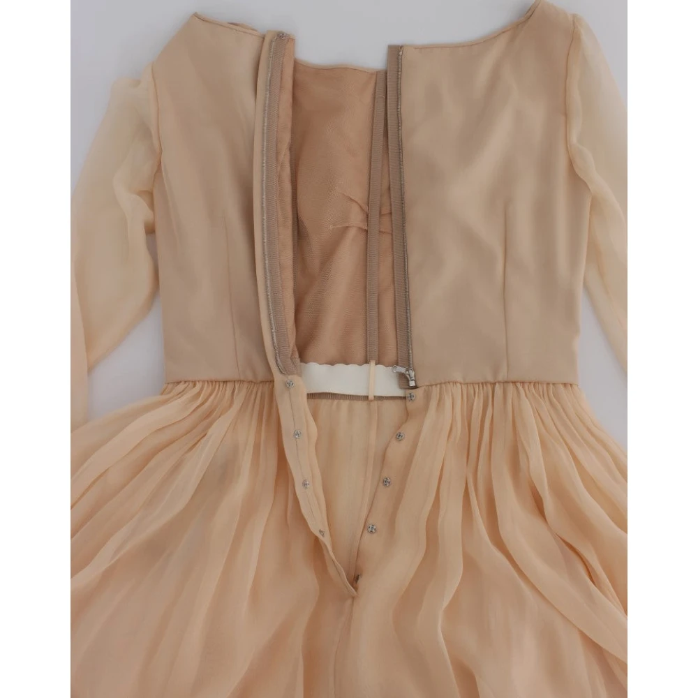 Dolce & Gabbana Maxi Dresses Beige Dames