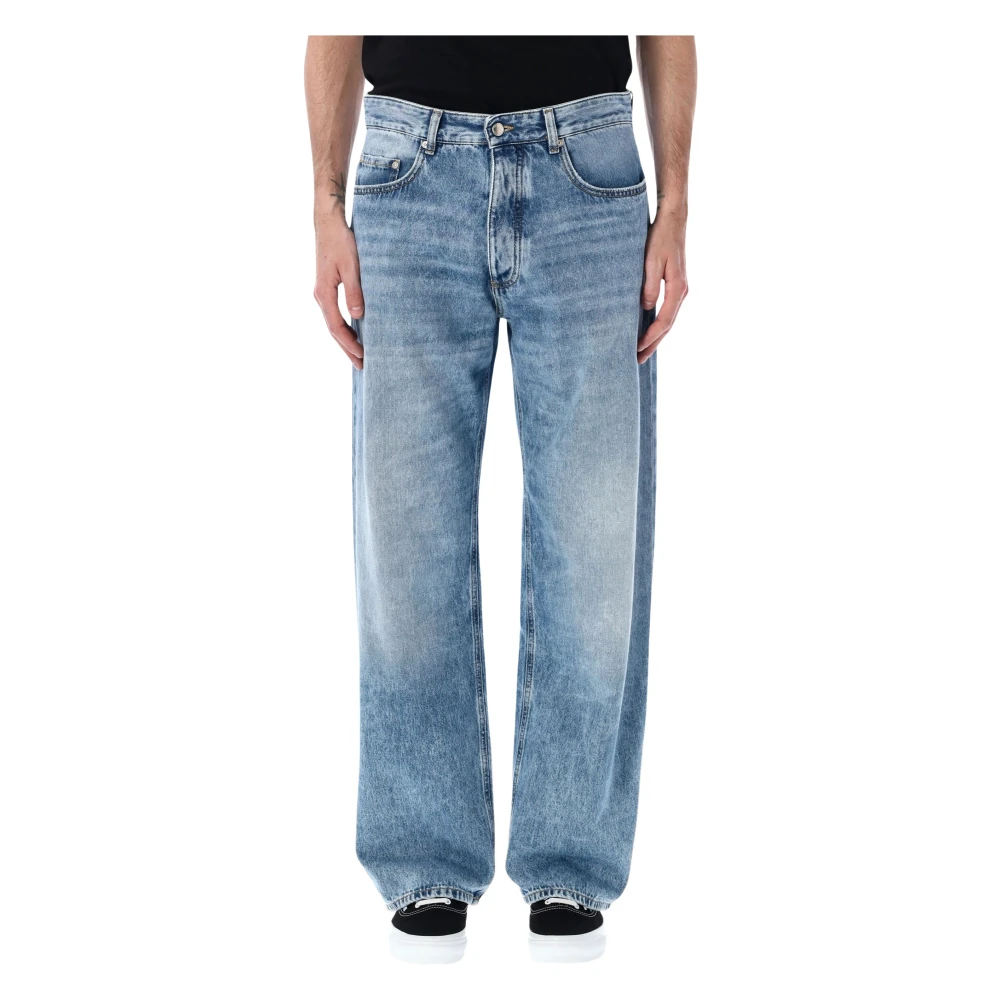 Icon Denim Men's Blue Will Baggy Jeans - Loose Fit Jeans - W30 - Jeans