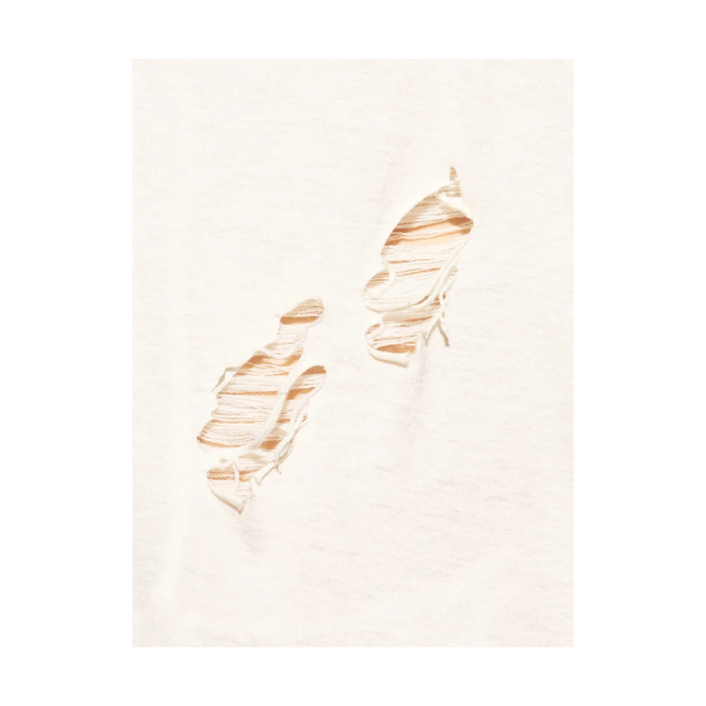 Rick Owens Donkere Schaduw Crew Neck T-shirt Beige Heren